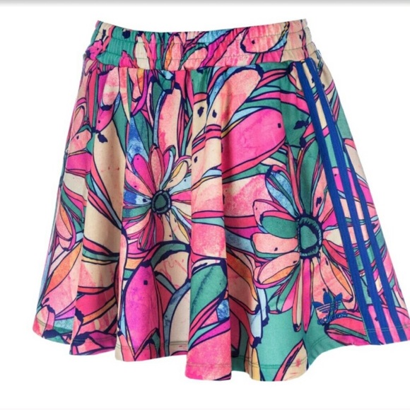 adidas Dresses & Skirts - Adidas Originals trefoil flared banana skirt NWT